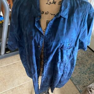 Blue INC camo shirt, nice. Never worn